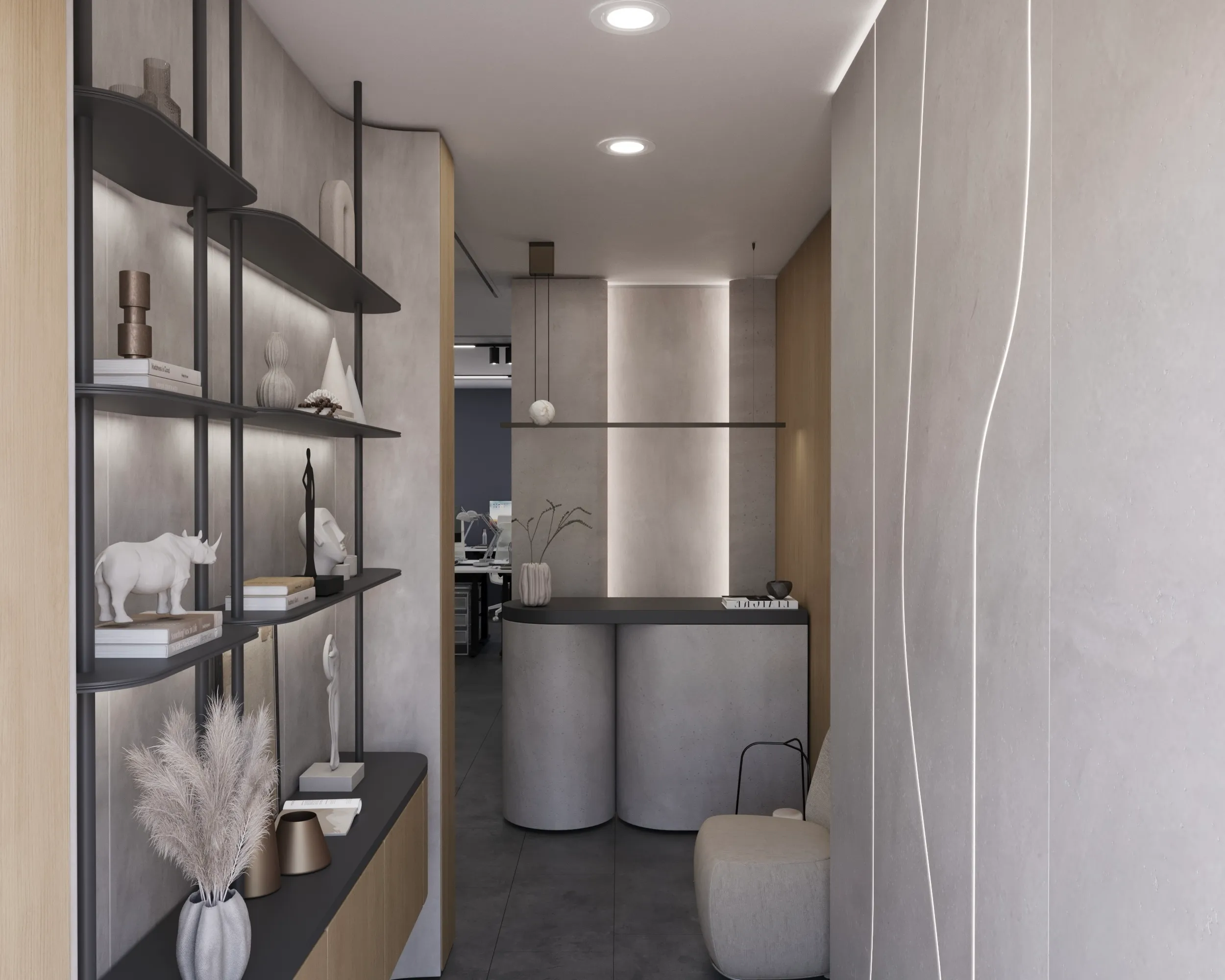 Luxury Corporate Lounge Design