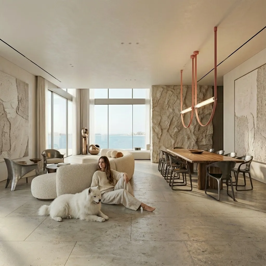 The Gallery interior design Palm Jumeirah Dubai