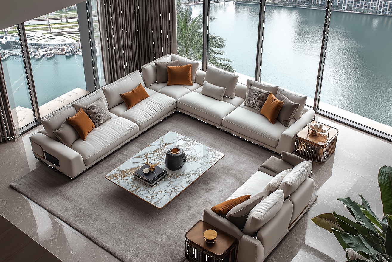 Luxury home interior design by Kate Interiors Dubai