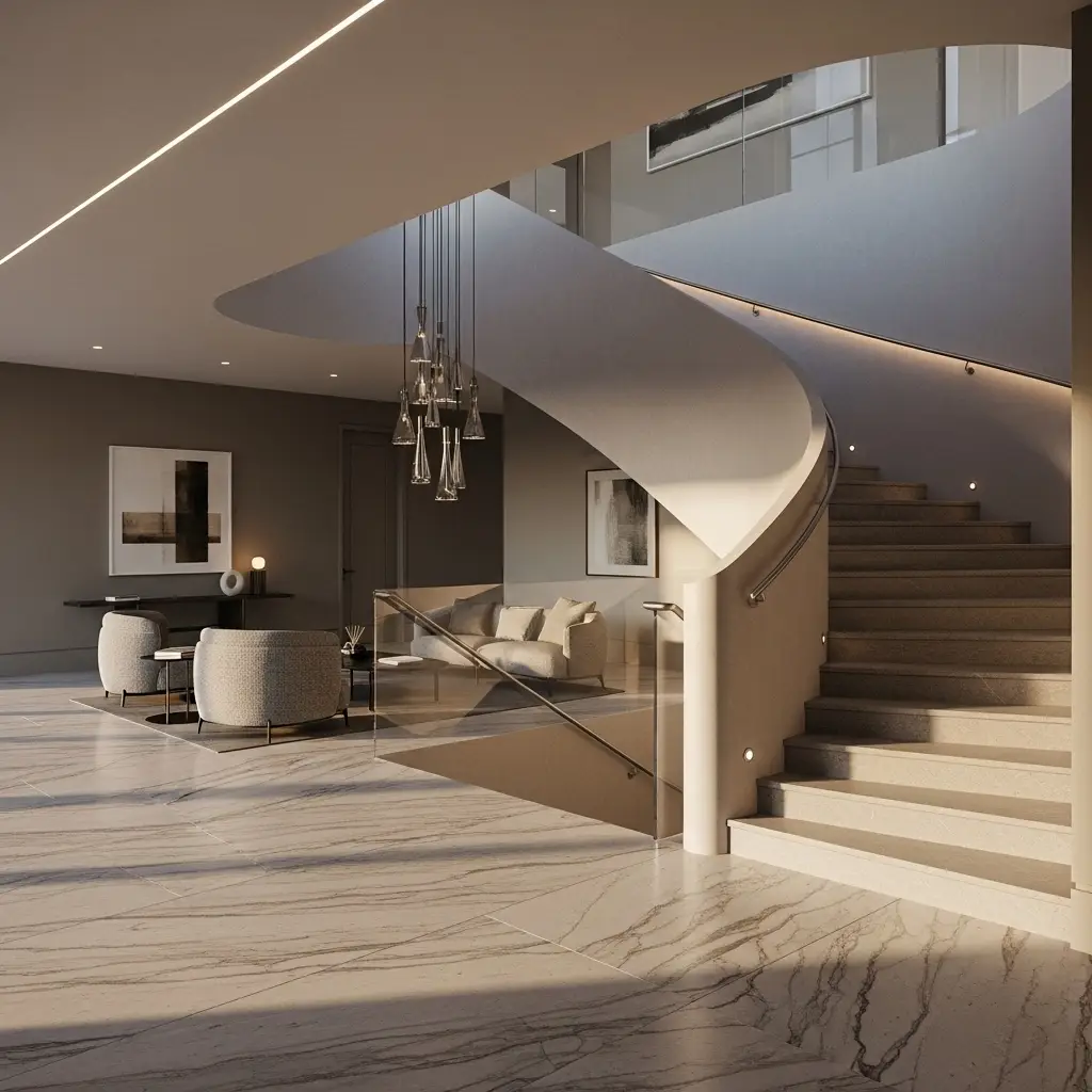 Riyadh Villa Interior Design: Modern Luxury Detail by Kate Interiors Luxury Villa Riyadh Interior Detail. Modern and Premium Saudi Home Design.