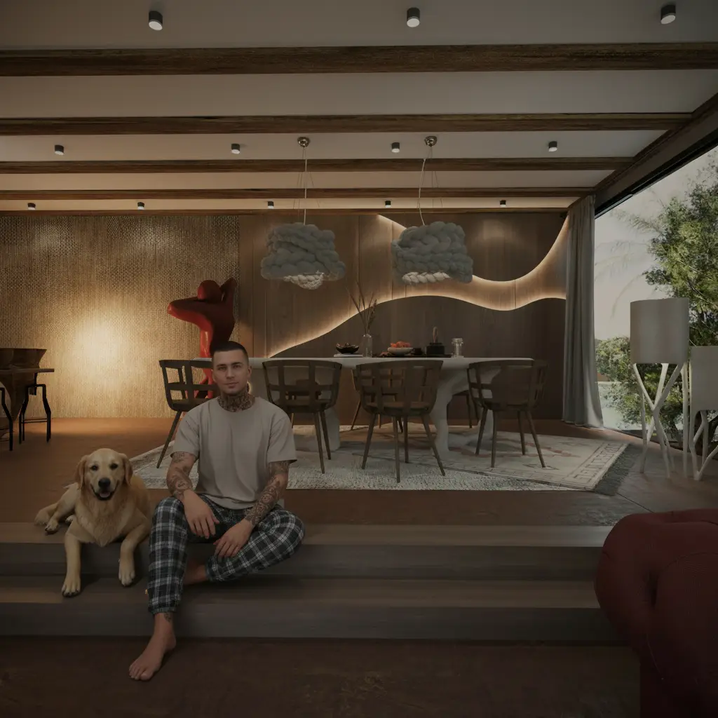 Luxury Bali Villa with Lagoon View – Tropical Interior by Kate Interiors Bali Lagoon House Interior Design. Tropical living room with indoor-outdoor flow.