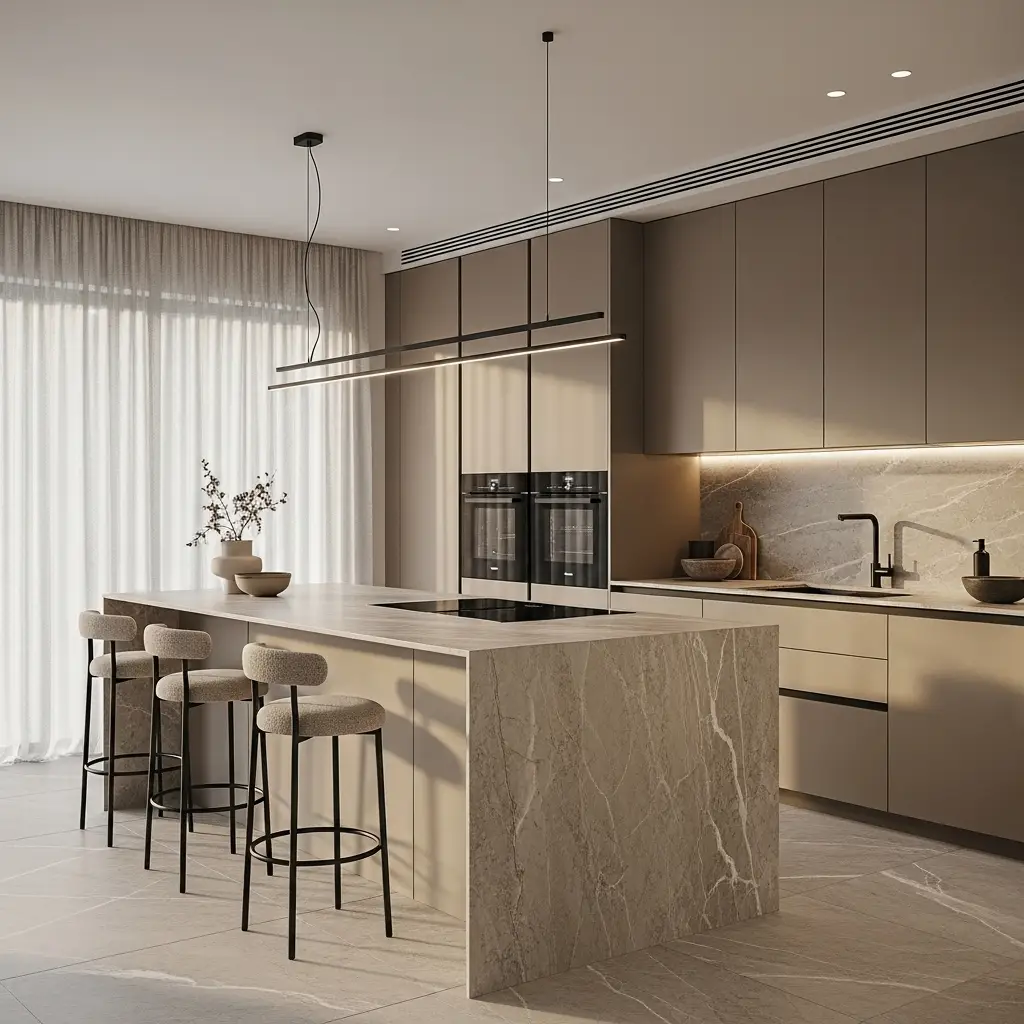 Riyadh Villa Interior Design: Modern Luxury Detail by Kate Interiors Luxury Villa Riyadh Interior Detail. Modern and Premium Saudi Home Design.